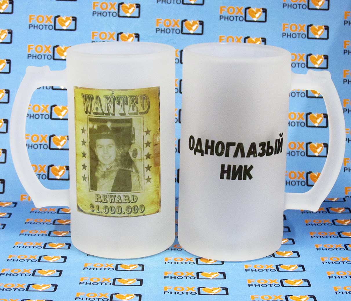 Печать на кружке пивной матовой Печать на кружке пивной матовой